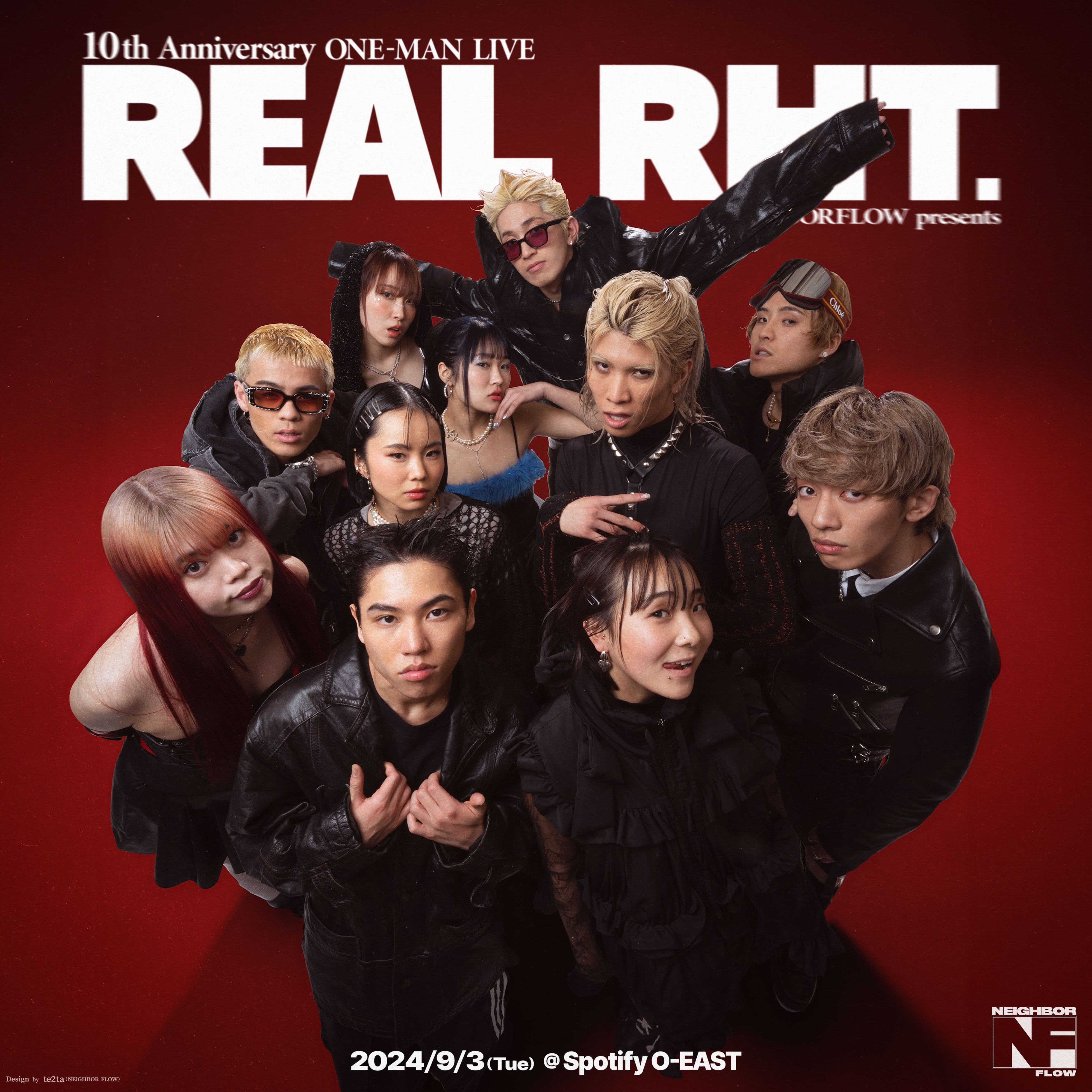 日本を代表するダンスチームRht.が結成10周年を記念して、初のワンマンライブ『REAL Rht.』を開催