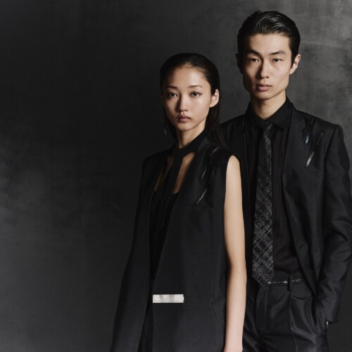 【日本発ラグジュアリーファッションブランド：MIZEN(ミゼン)】黒一色の着物テキスタイルによるBLACK COLLECT...
