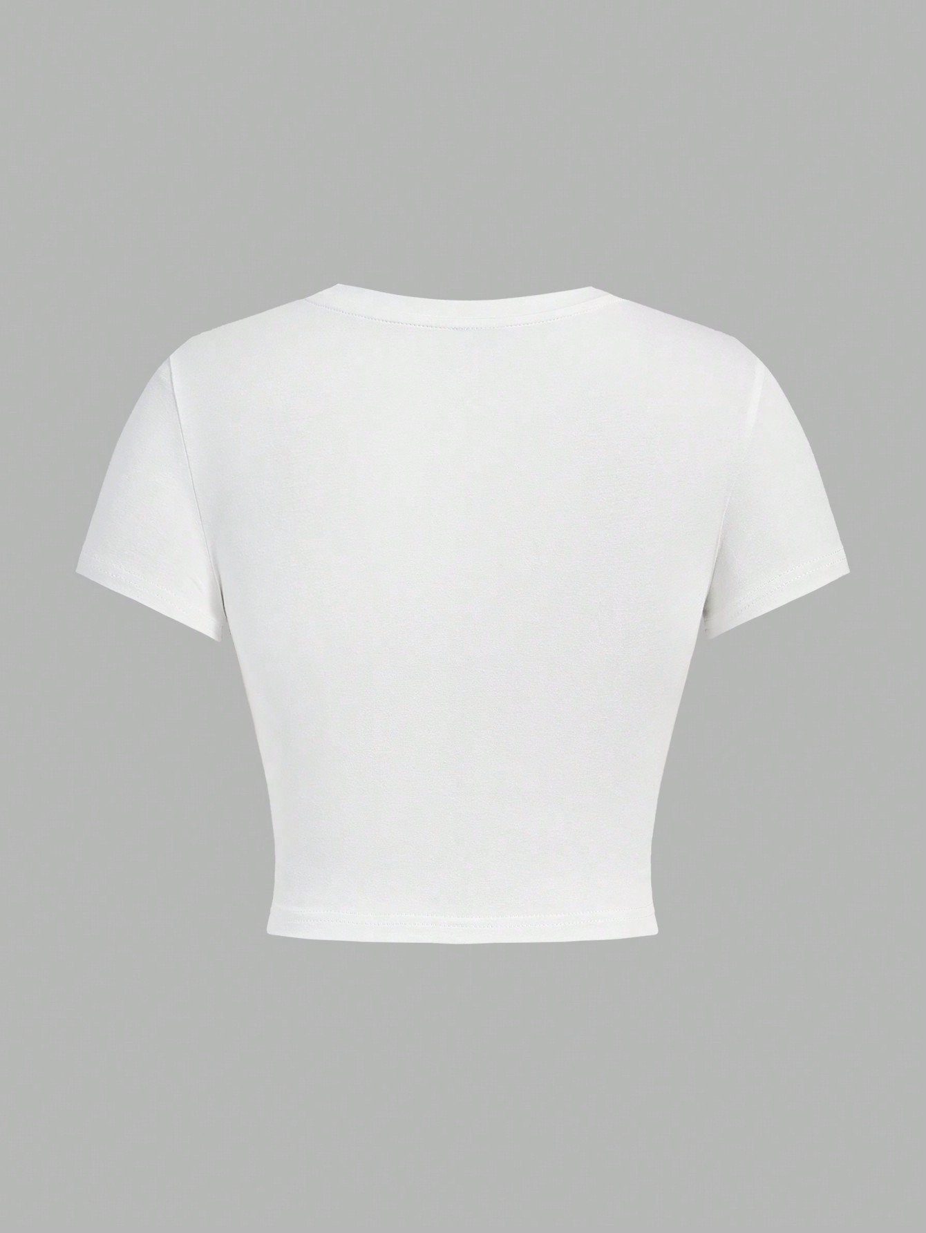 白tシャツ Ballercore キュートなリボンピンクプリント グラフィック シャツ