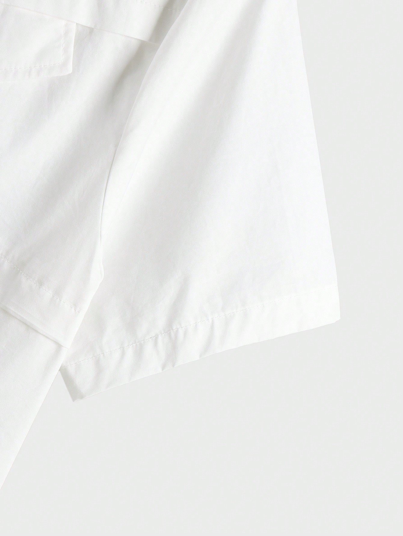 レディース夏2 白ワークショートシャツ