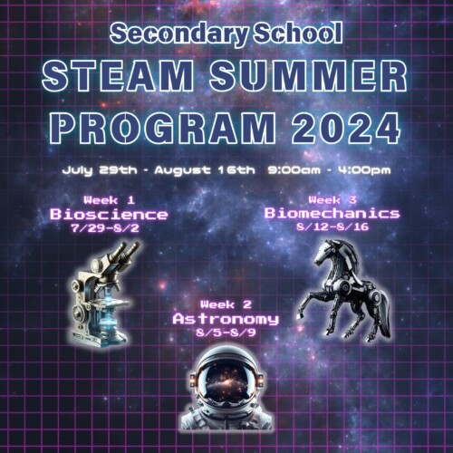 【夏期イベント】小中学生対象 STEAM Summer School/Program 2024開講！