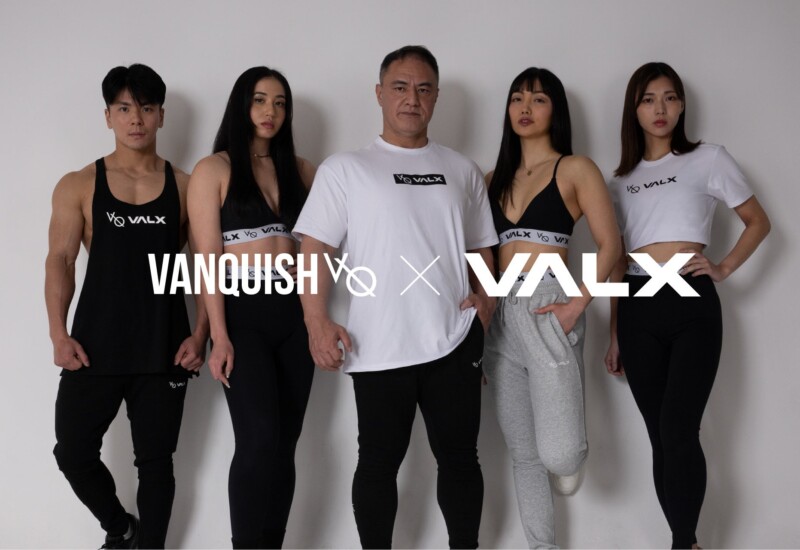 フィットネスブランド「VALX」がイギリス発の世界的アクティブウェアブランド「Vanquish Fitness」とのコラボ...