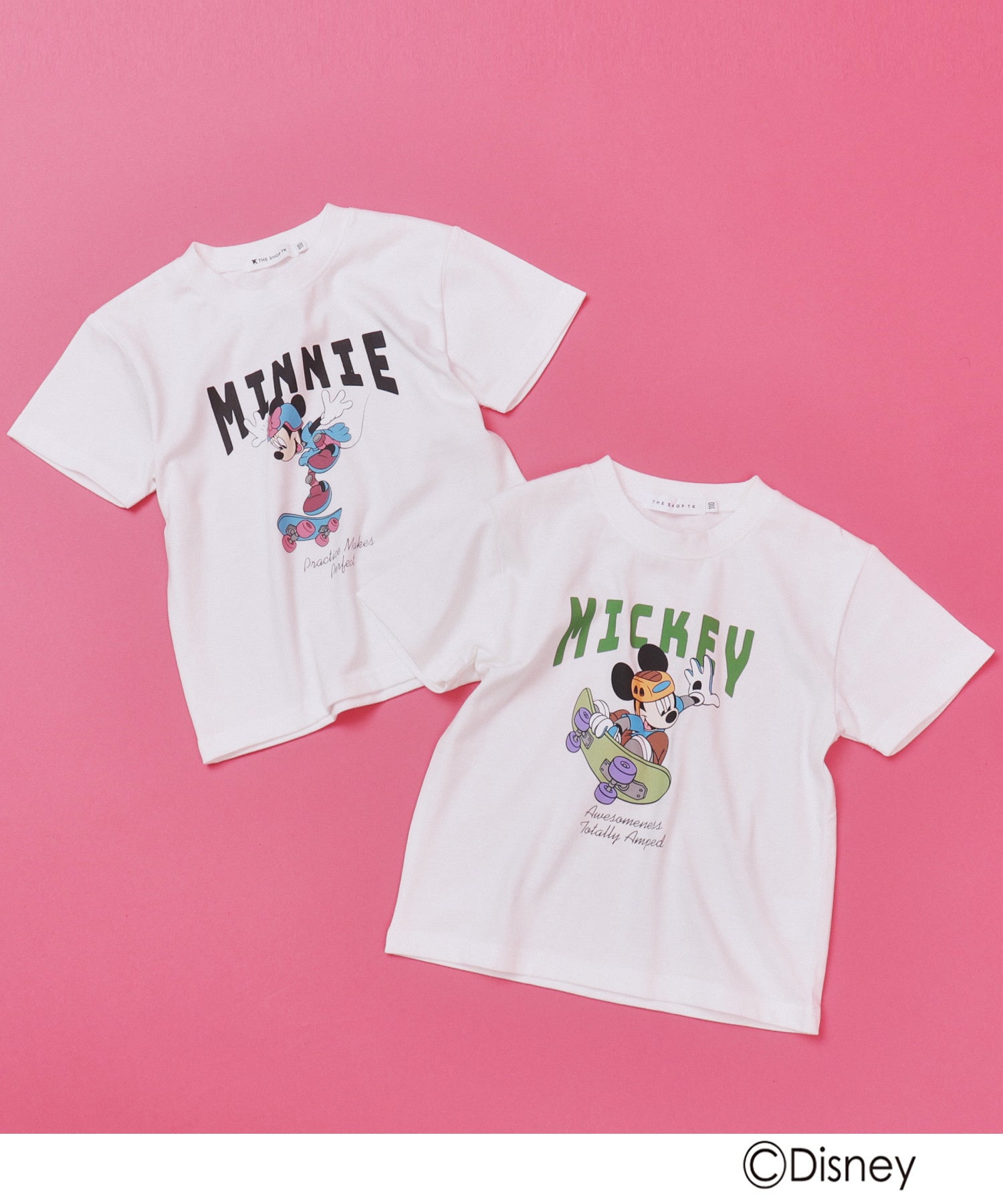 【THE SHOP TK】親子でリンクコーデが楽しめる！DisneyデザインのTシャツを6月10日（月）より新発売