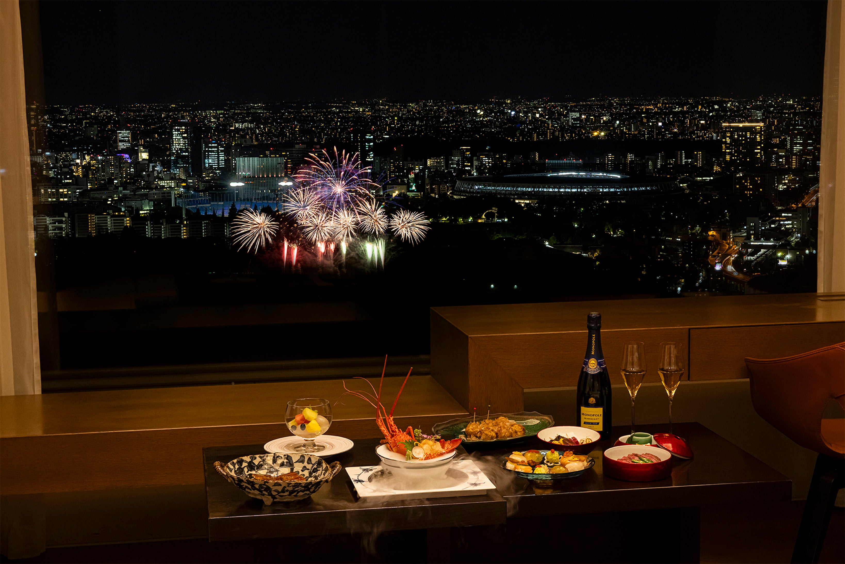 ザ・プリンスギャラリー 東京紀尾井町 スイートルームでディナーと共にゆったりと花火を楽しめるプラン等「神...