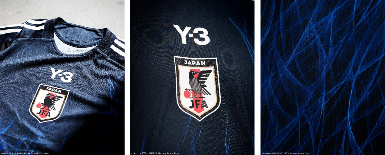 サッカー日本代表史上初「Y-3」とのコラボレーションが実現　燃え盛る「FIRE（炎）」のグラフィックが、サッ...
