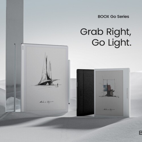 カラー電子ペーパーAndroidタブレット「BOOX Go Color 7」２機種と超薄型モノクロ電子ペーパータブレット「BO...