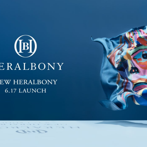 6月12日から阪急うめだ本店で開催の「HERALBONY ART COLLECTION」で、HERALBONY新アイテム先行販売決定！