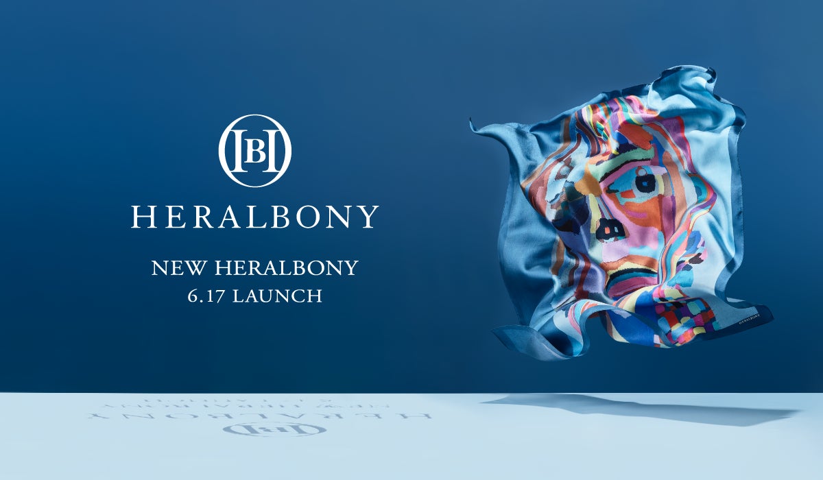 6月12日から阪急うめだ本店で開催の「HERALBONY ART COLLECTION」で、HERALBONY新アイテム先行販売決定！