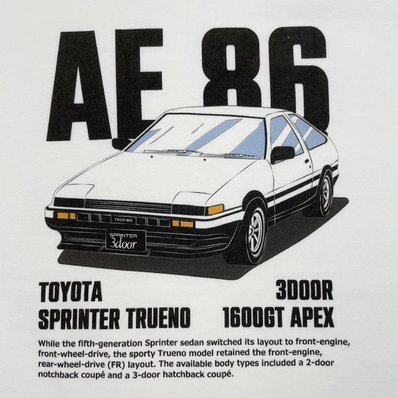 AE86 トレノ　Tシャツが発売！
