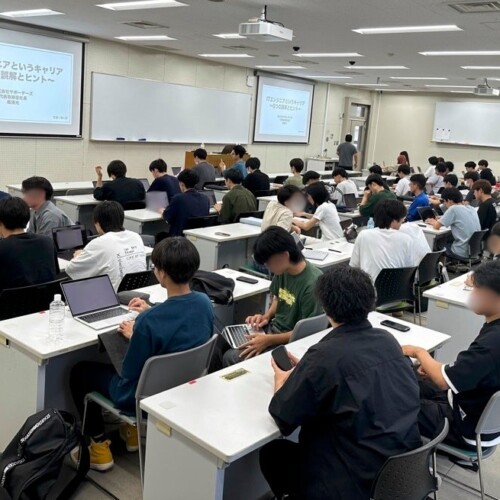 サポーターズ、代表の楓が琉球大学工学部でエンジニアのキャリアに関する特別講義を開催