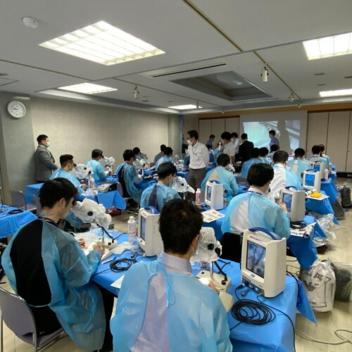 ジャパン・メディカル・カンパニー社製の医療模型を用いた「第2回福島孝徳記念側頭骨解剖コース」が開催