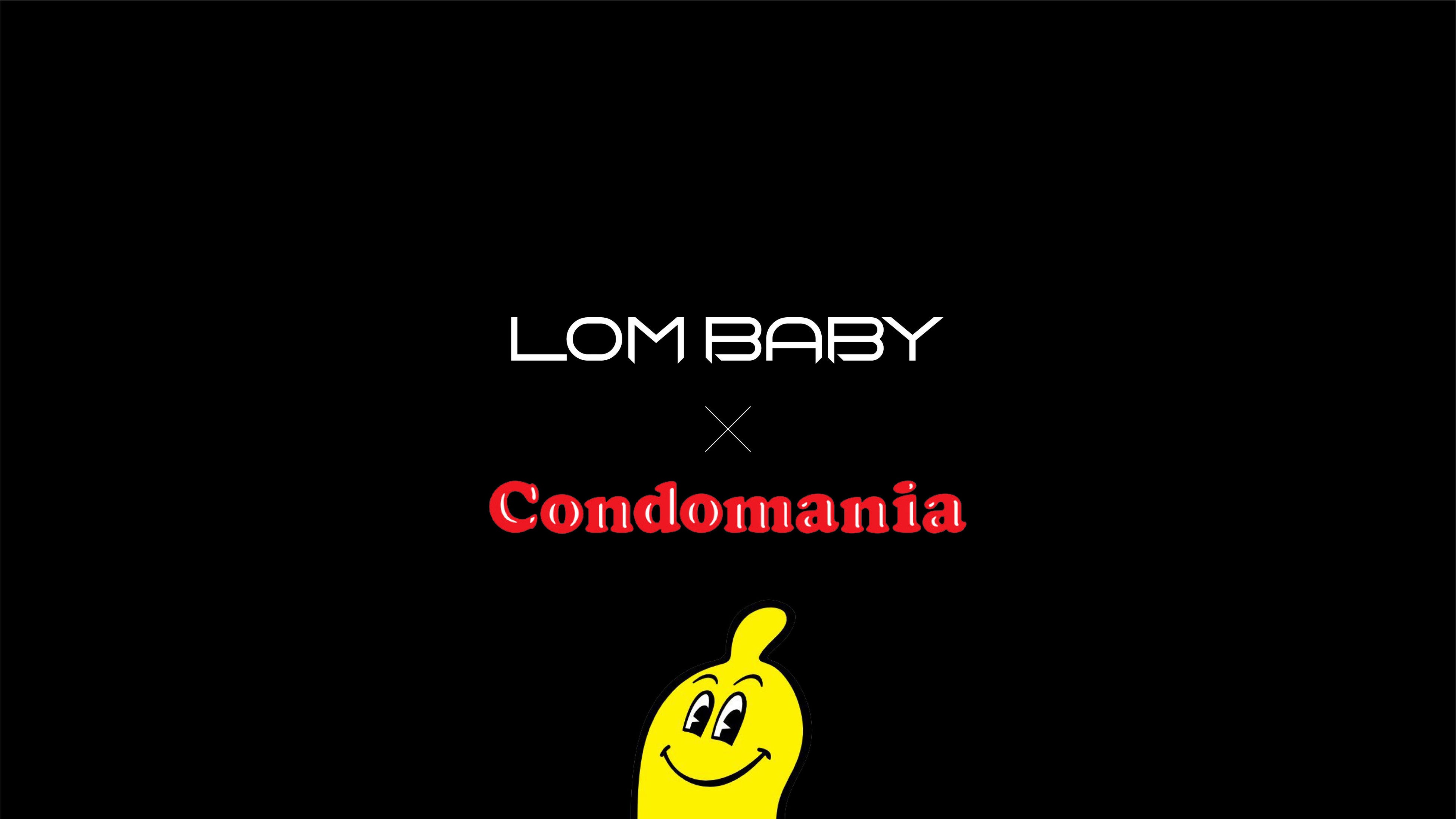 LOM BABY × Condomania 渋谷PARCOで開催