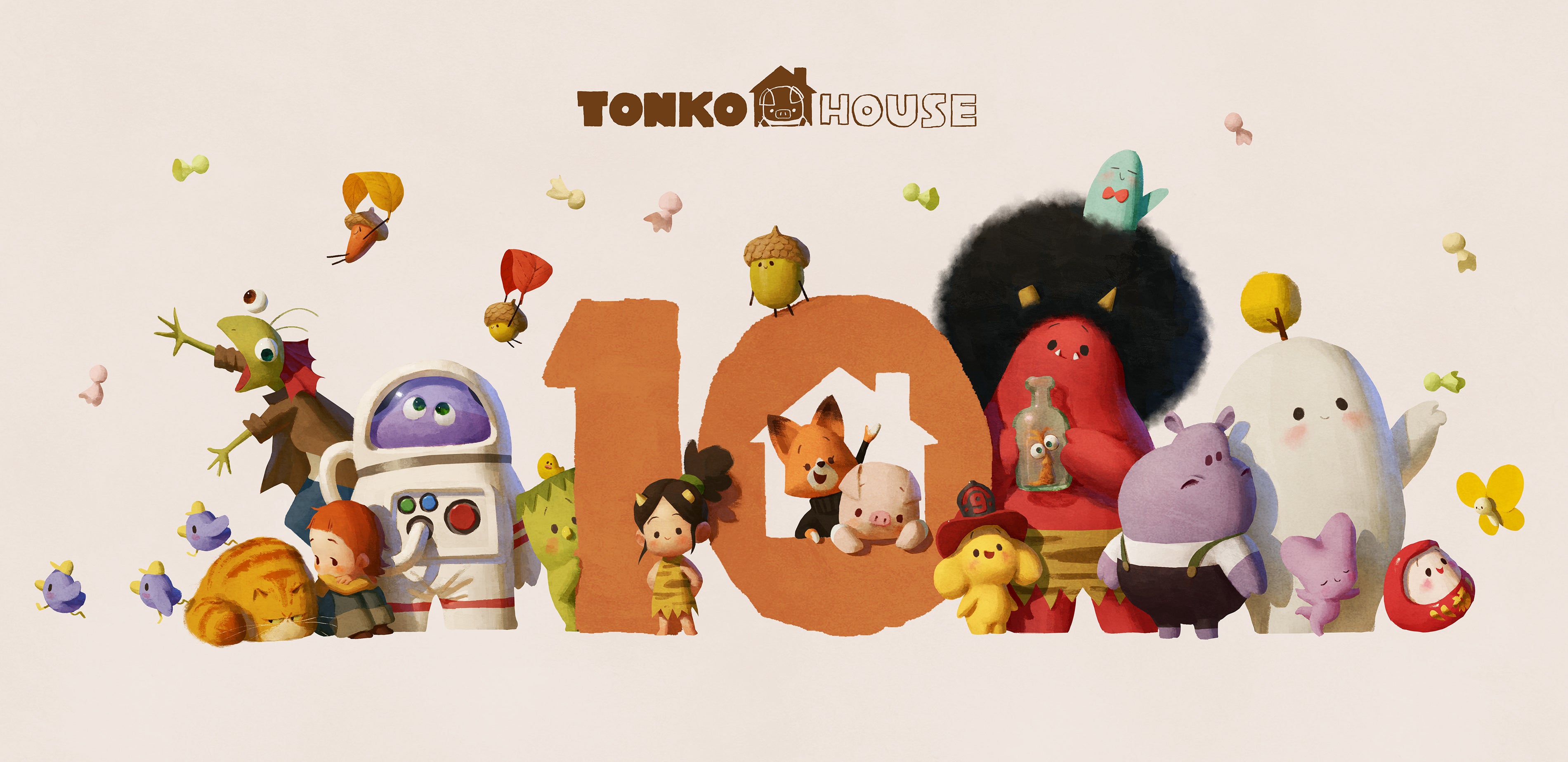 世界基準のアニメーション制作の裏側を伝える。アニメーションスタジオ「トンコハウス」設立10周年記念！見て...