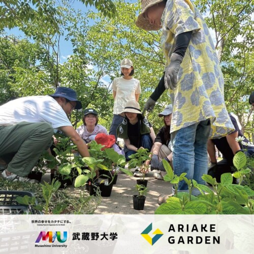 武蔵野大学と住友不動産商業マネジメントが「有明ガーデン」で住民参加型のコミュニティガーデンの運営を開始