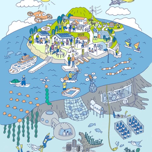 人口増に転じた「奇跡の島」海士町が海のグッドニュースを世界に届ける『シン・ブルーオーシャン戦略』 を始動