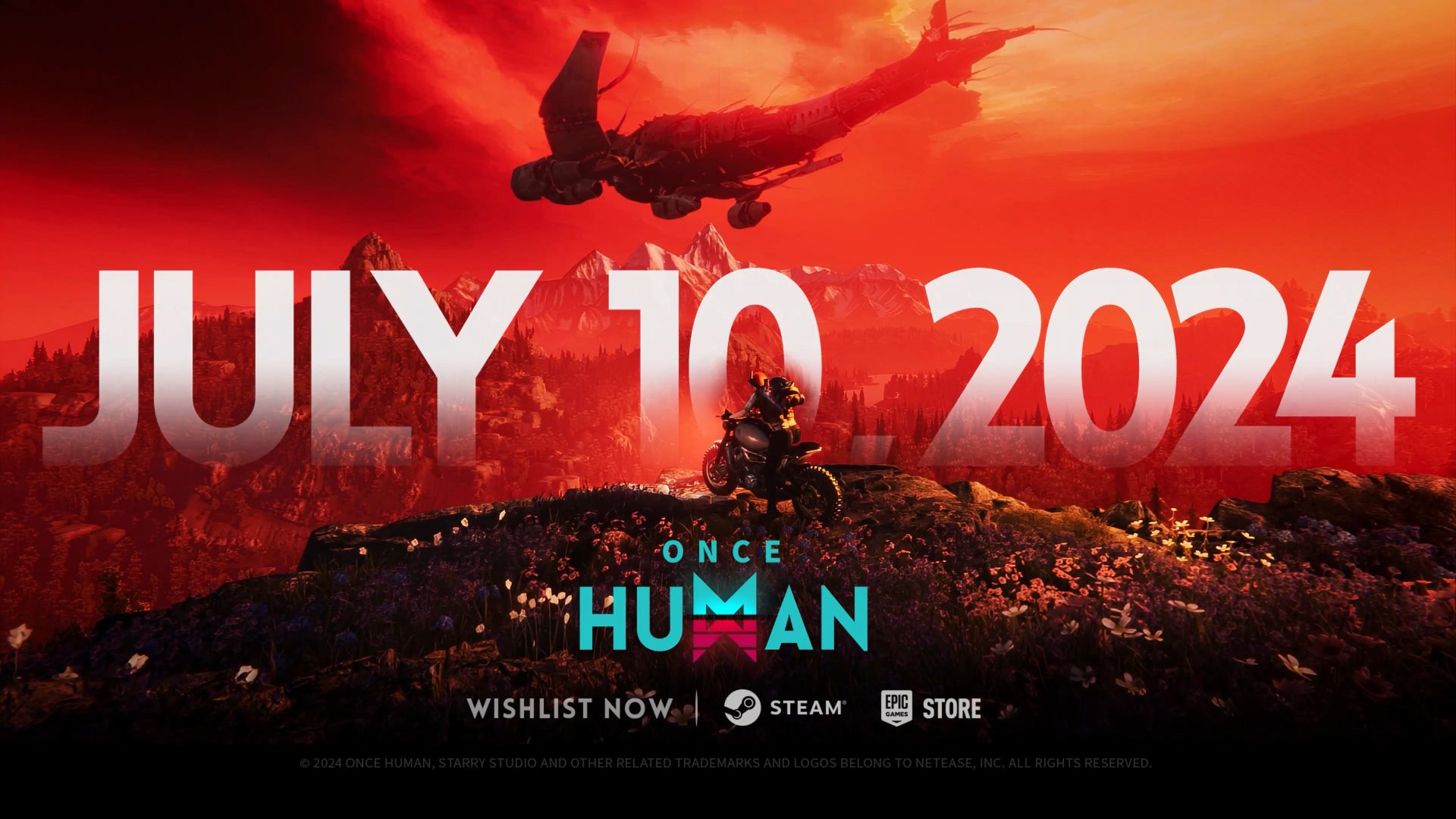 『Once Human』Steam版のリリース日が2024年7月10日に決定！先行配信の体験版をプレイして限定車両スキンをゲ...