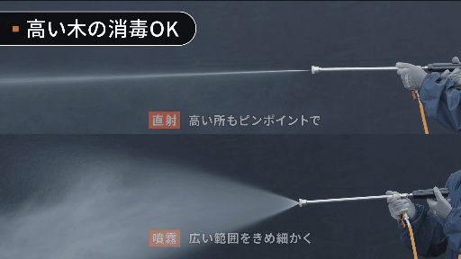 家庭菜園やガーデニングでのお困り事を解消した充電式噴霧器「充電式ハイパワー噴霧器」を一般販売！