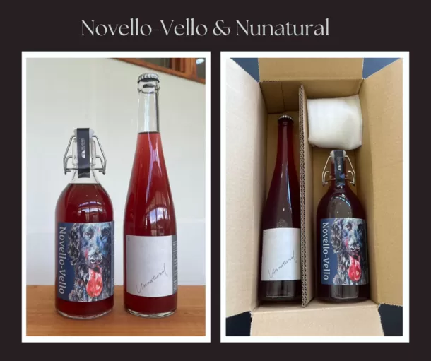 犬好きの犬好きによる犬好きの為の
ワインというわけではありませんが
新しいワイン「Novello-Vello」を販売します！