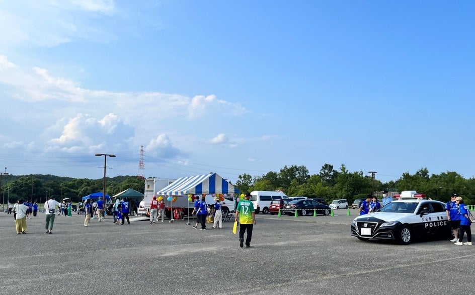 【JAF大分】「亀祭　はたらくのりもの大集合！」で子ども安全免許証を作ろう