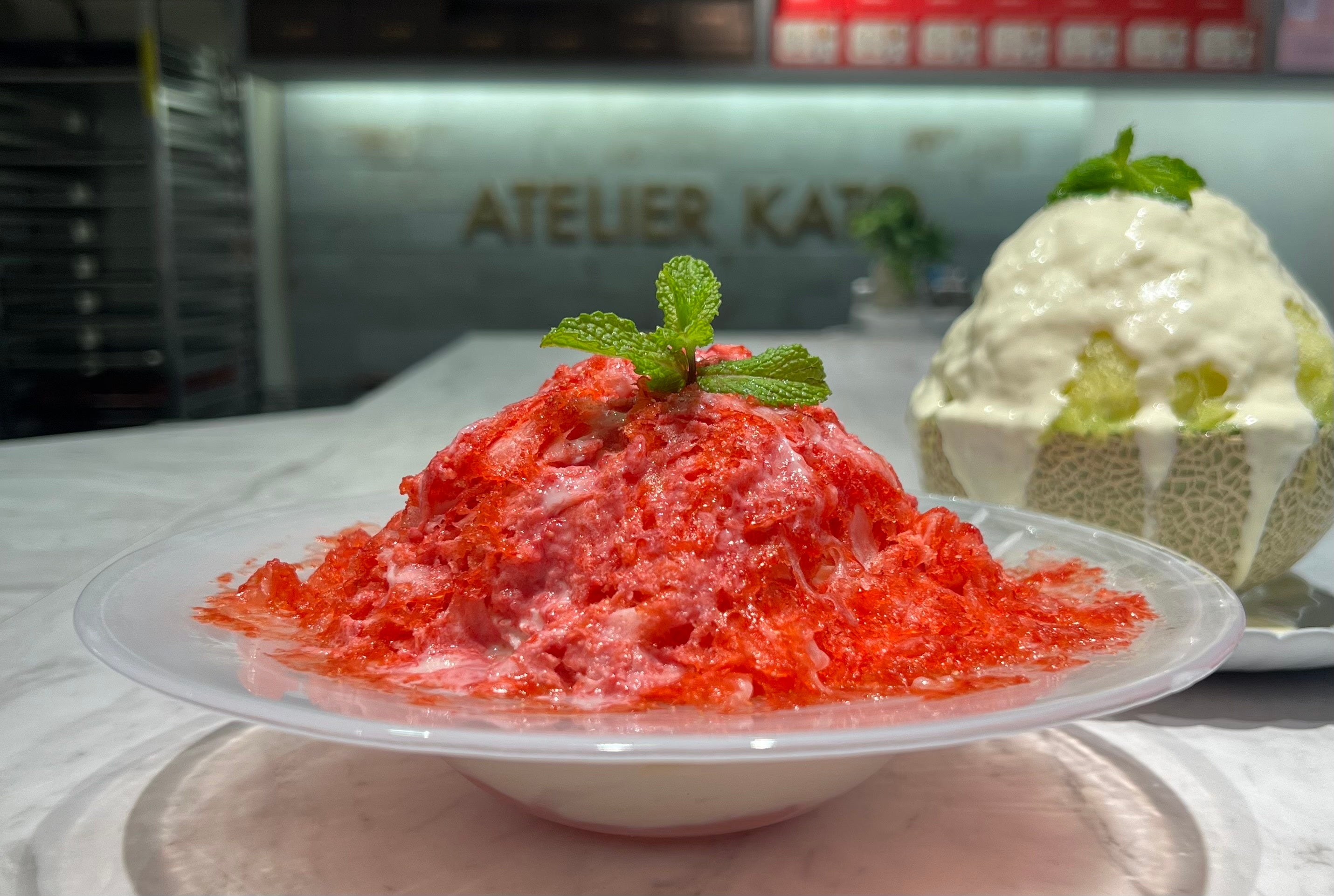 メロンケーキで話題のスイーツ店「ATELIER KATO」から待望の新メニュー「パフェ氷」が登場！