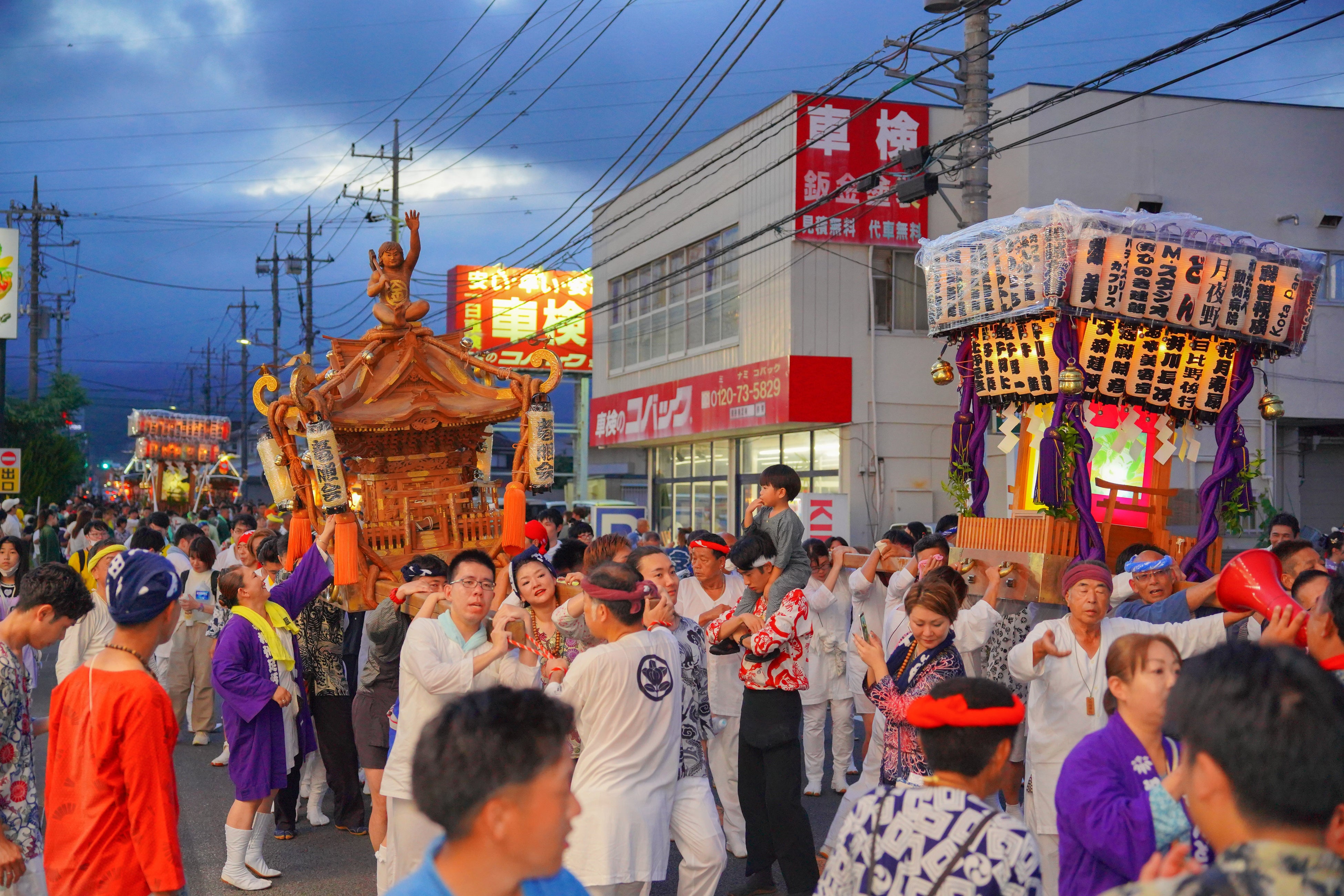 第48回足柄金太郎まつり　～市内２か所で花火の同時打ち上げも