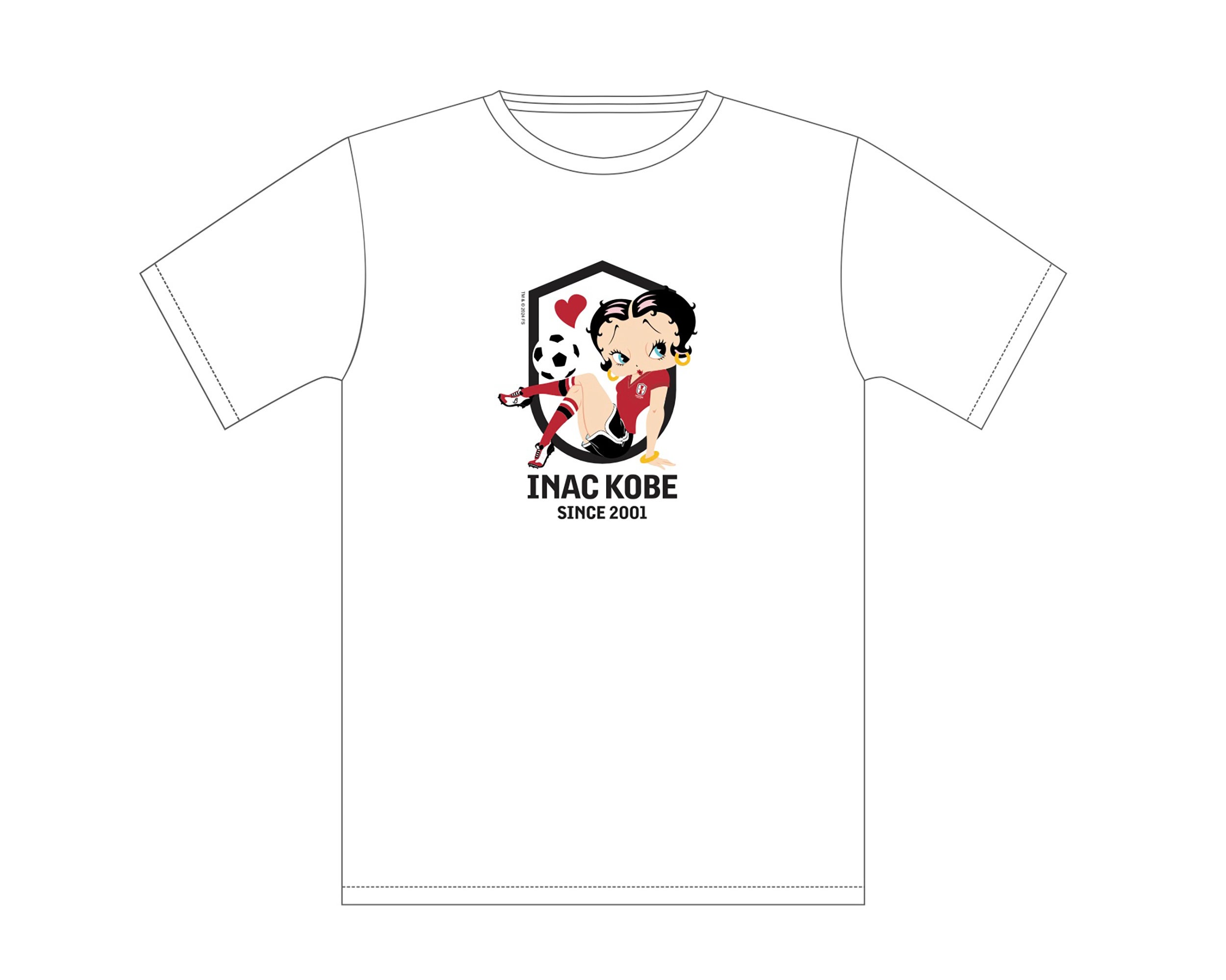 女子プロサッカーWEリーグ「INAC神戸レオネッサ」と、世界的な人気キャラクター「Betty Boop™」との初コラボ...