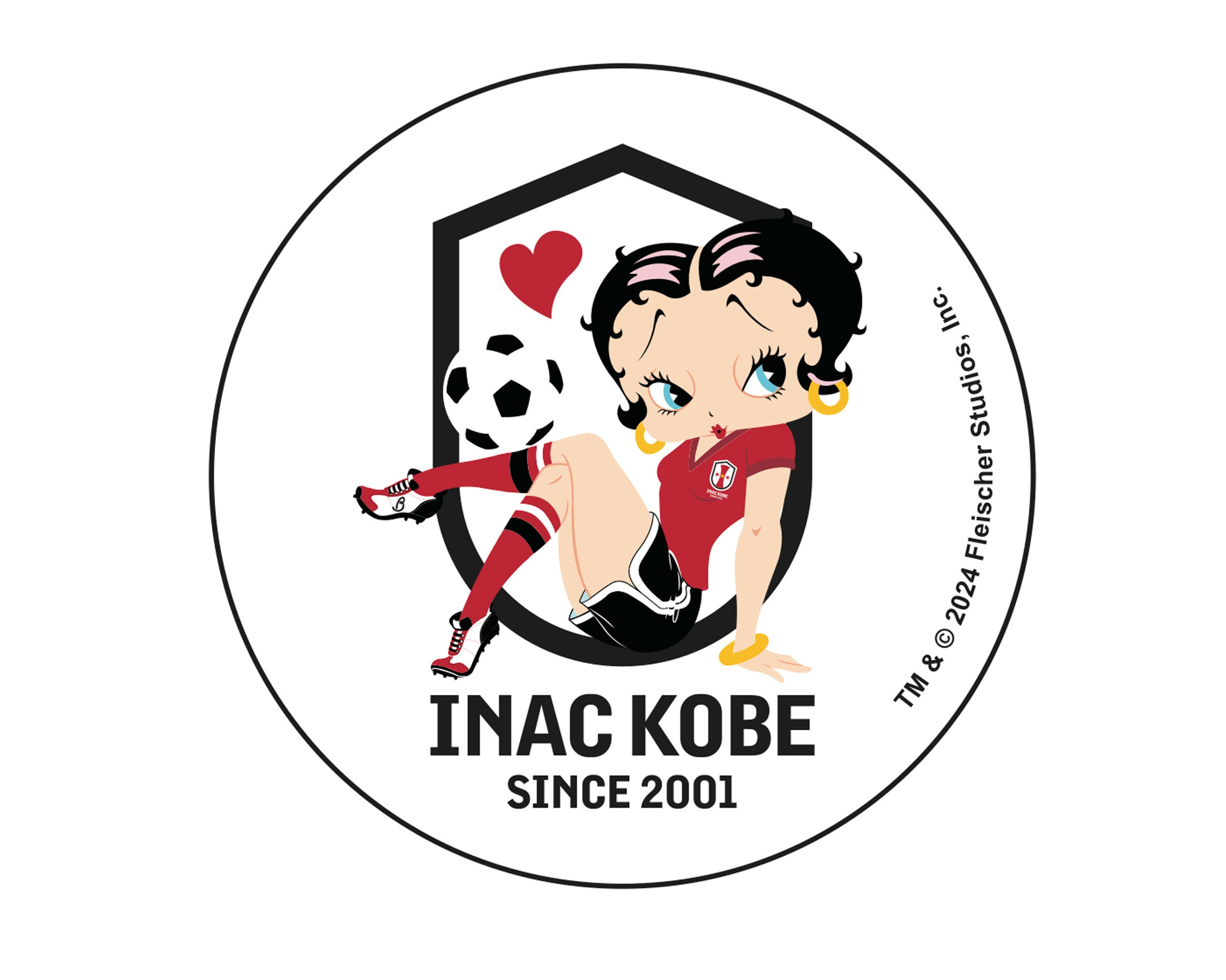 女子プロサッカーWEリーグ「INAC神戸レオネッサ」と、世界的な人気キャラクター「Betty Boop™」との初コラボ...