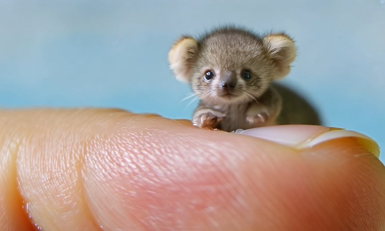 80万回再生突破！「めっちゃ可愛い」指先の動物が世界を魅了：SNSの癒やし映像が話題！TIKTOKではとっても可...