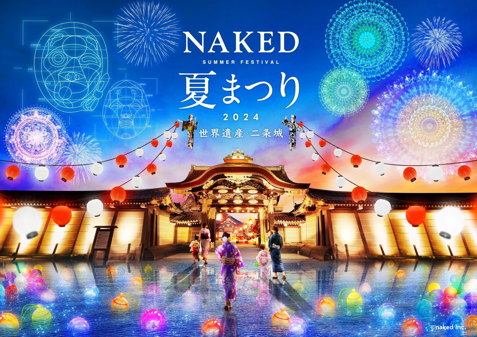 【チャプター京都 トリビュートポートフォリオホテル】サマーエスケイプ「NAKED夏まつり2024 世界遺産・二条...