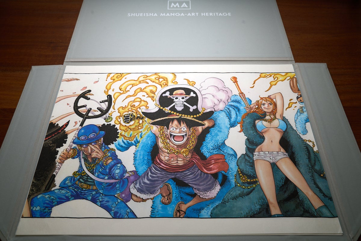 尾田栄一郎「ONE PIECE/ The Scroll」展を、集英社マンガアートヘリテージ トーキョーギャラリー（麻布台ヒル...