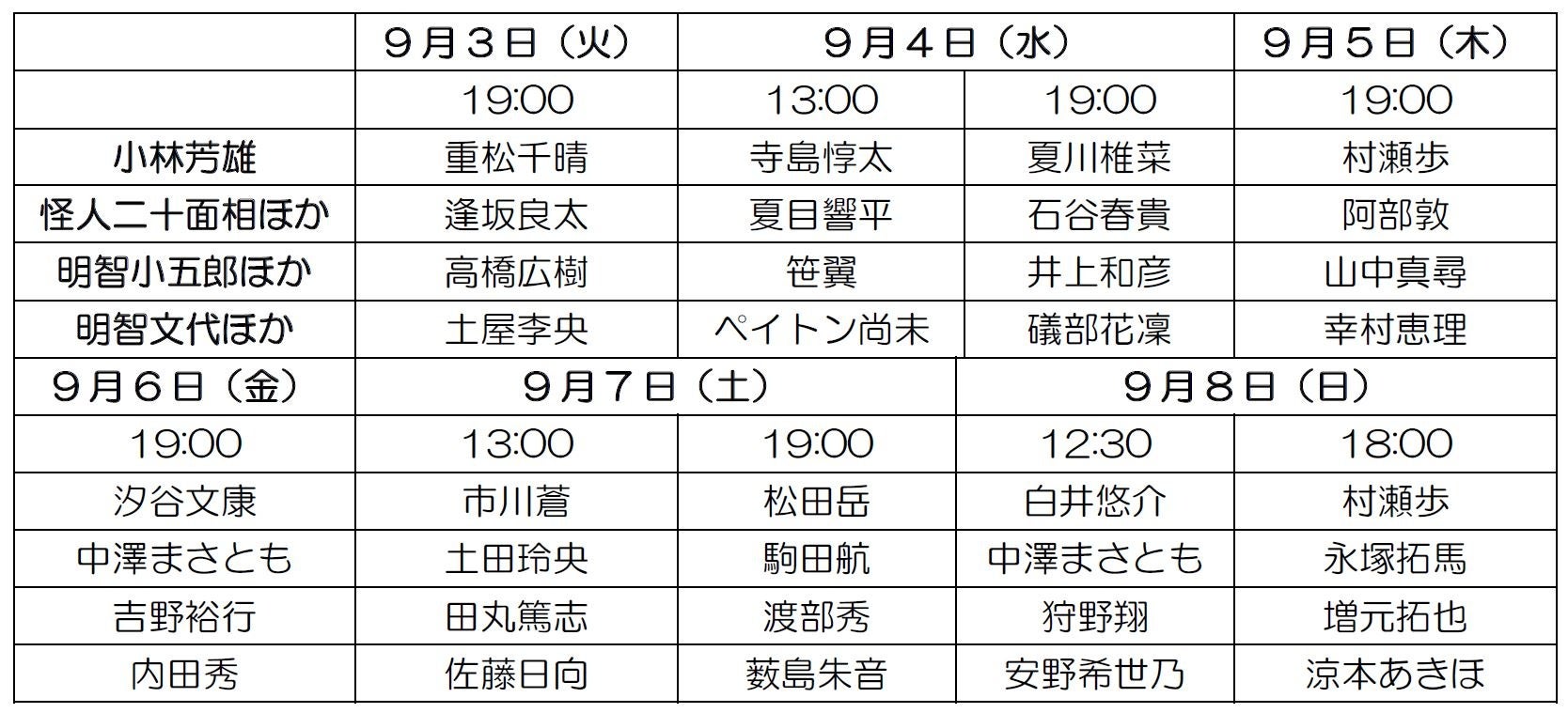 声優34名出演、深作健太演出 日本文学×人気声優『江戸川乱歩　名作朗読劇「少年探偵団」』開催決定!!