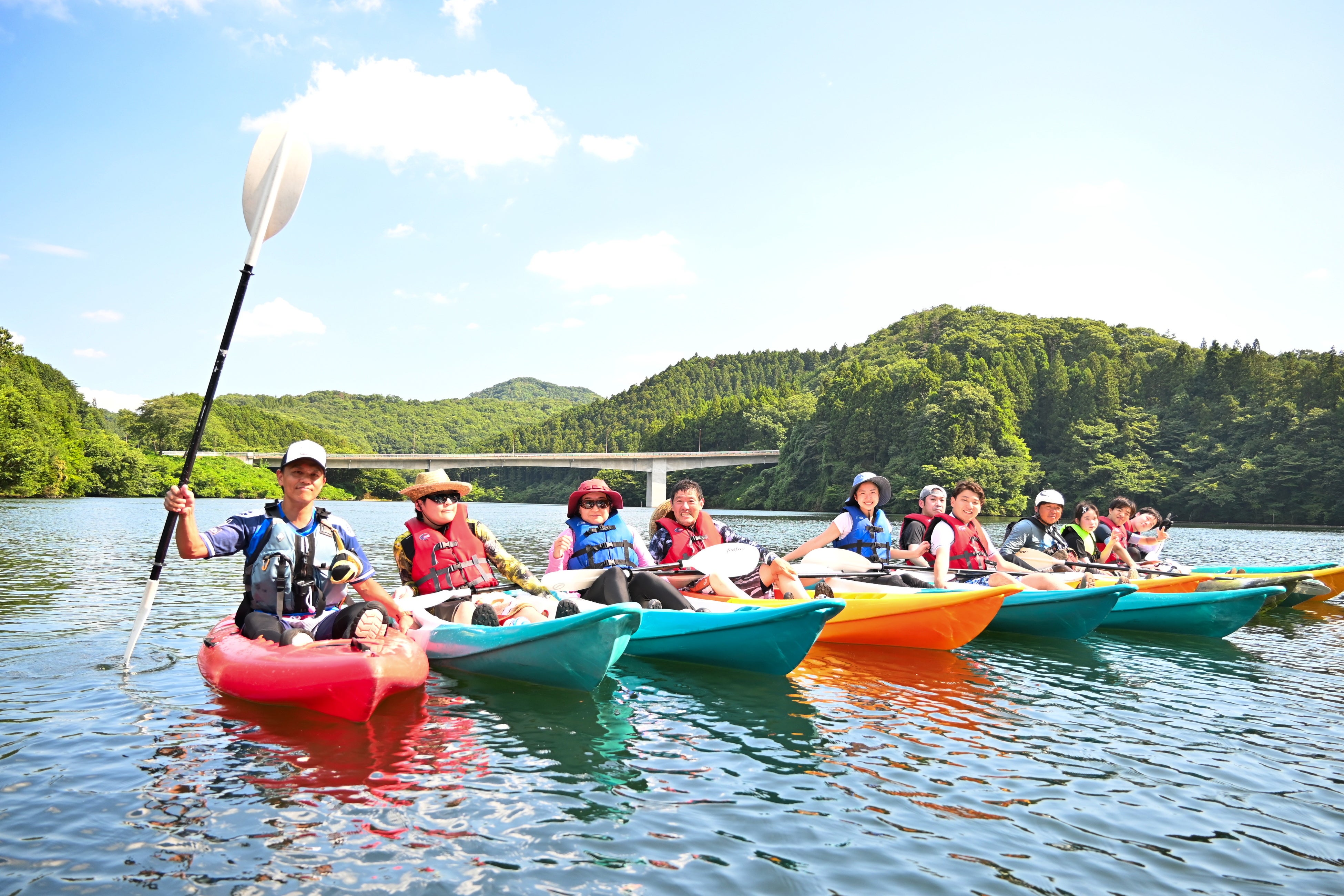 ＜御前山ダムアクティビティ＞大好評！カヌー体験の申込受付が始まりました！