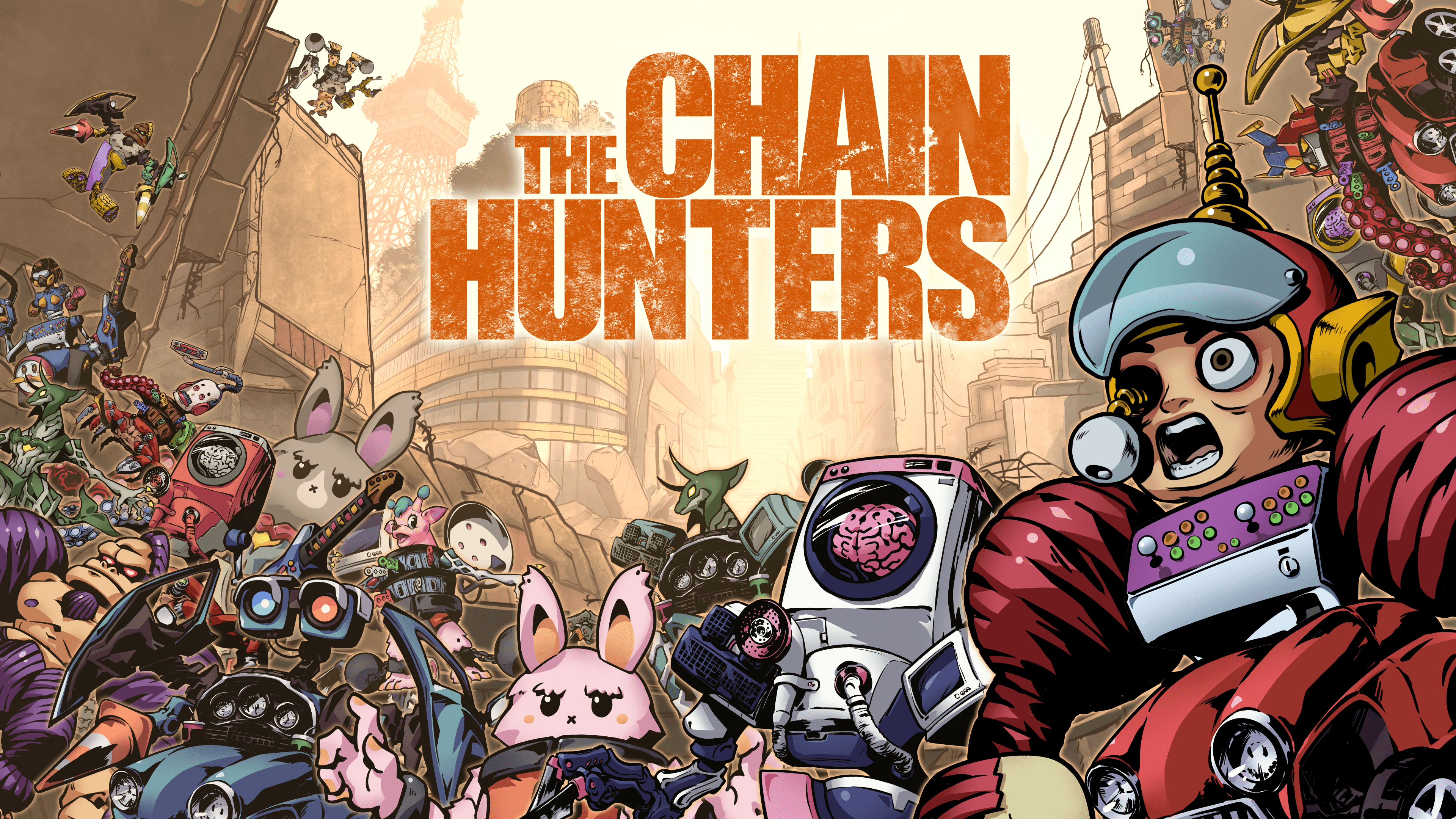 新作Web3ゲーム『THE CHAIN HUNTERS』、初代アンバサダーに就任したGANG PARADEのメンバーのキャラNFTが獲得...