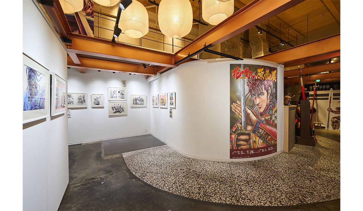 約130点の原画が並ぶ「花の慶次 原画展」がスタート　原哲夫直筆サイン入り　ポスタープレゼントキャンペーン...