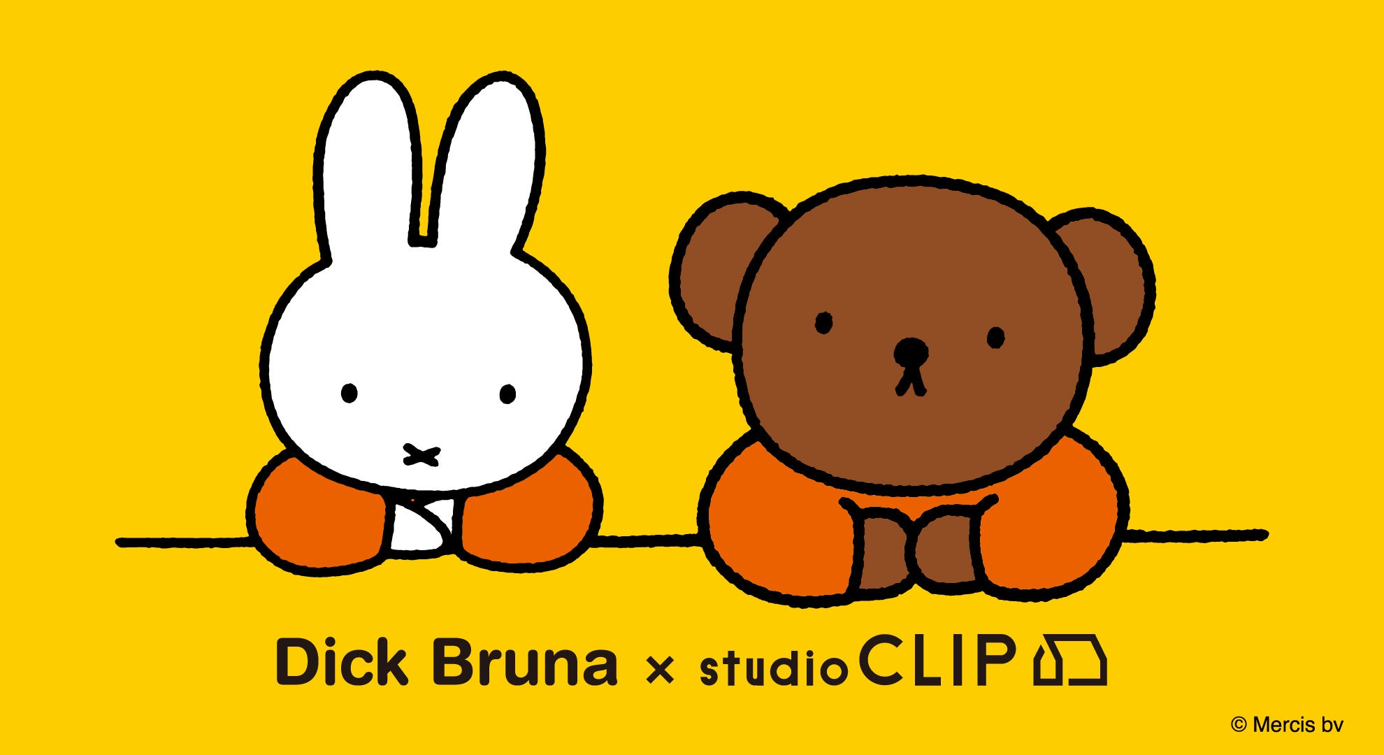 【大反響の人気コラボ　第6弾】 studio CLIP×Dick Brunaの新作が8月1日（木）に公式WEBストア、8月3日（土）...