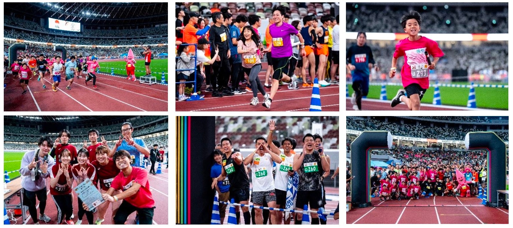 東京レガシーハーフマラソン2024前々日イベント「TOKYOナイトリレー&1マイル in 国立競技場」開催！