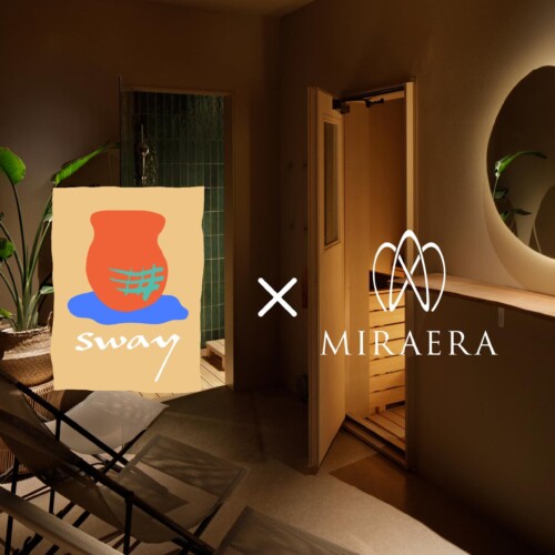 【サウナで福利厚生】健康経営を支援するMIRAERA株式会社がプライベートサウナswayと業務提携