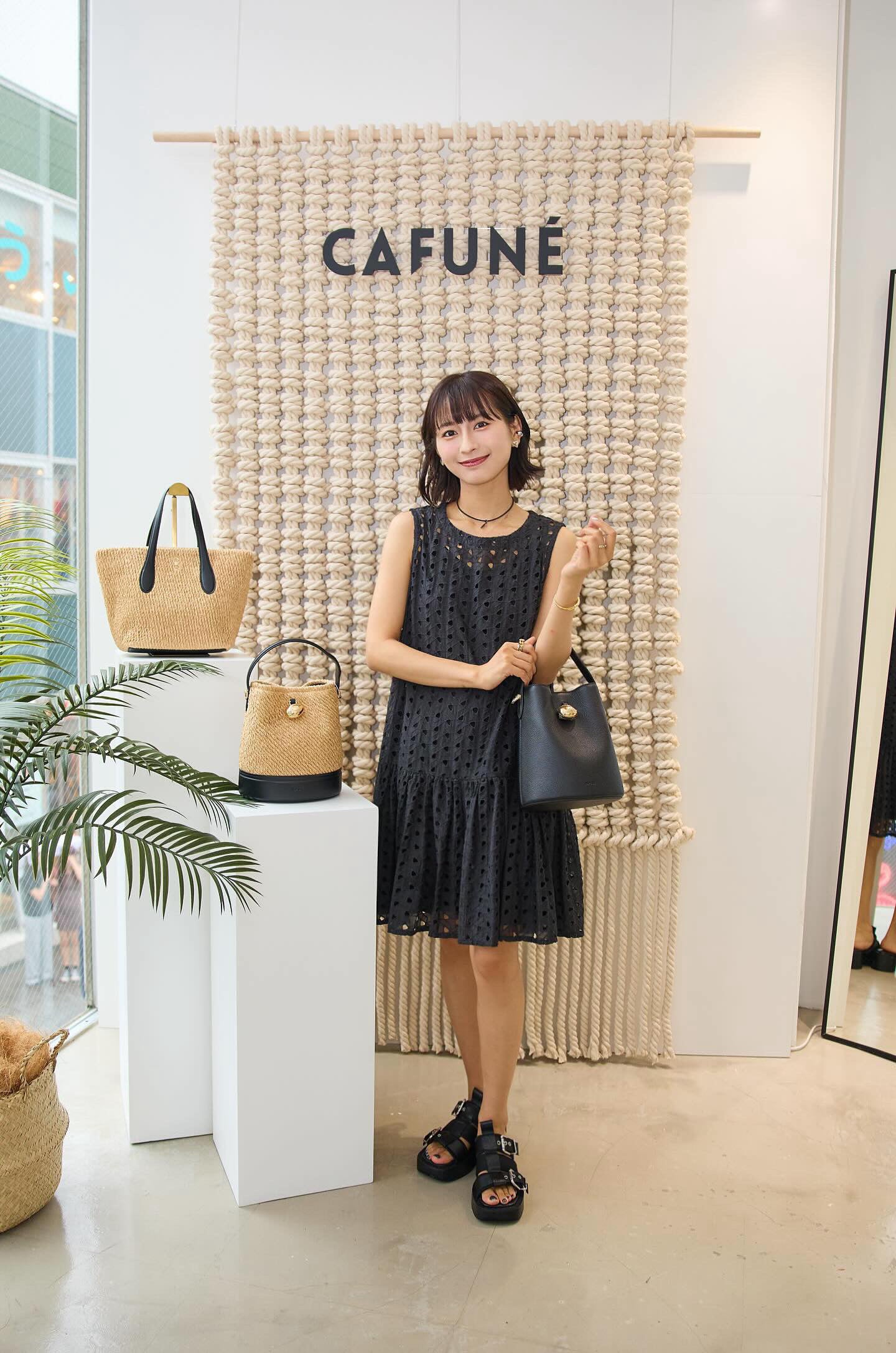 Cafuné / カフネ 原宿で期間限定POP UP開催オープン初日に多くのモデルやタレントが来場