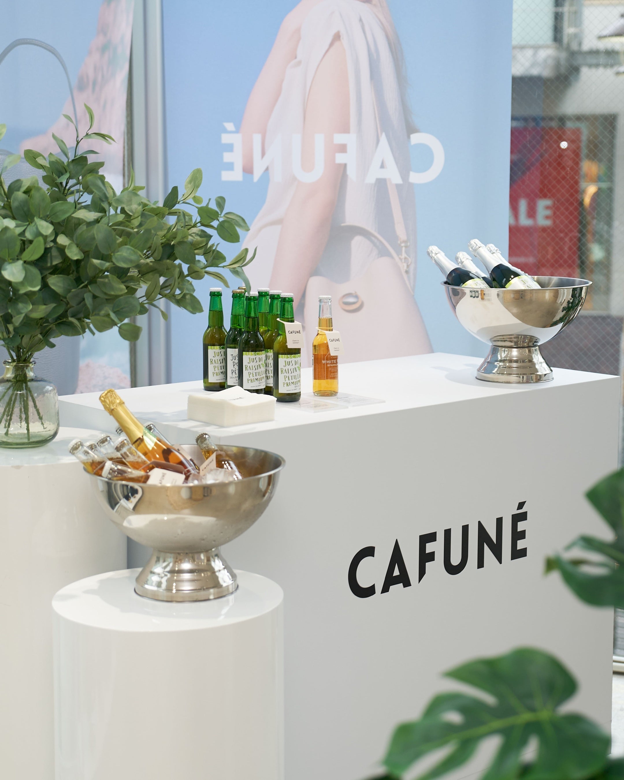 Cafuné / カフネ 原宿で期間限定POP UP開催オープン初日に多くのモデルやタレントが来場