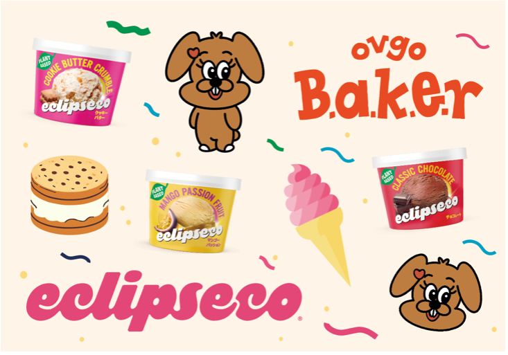 「eclipseco」×「ovgo Baker」オリジナルステッカー