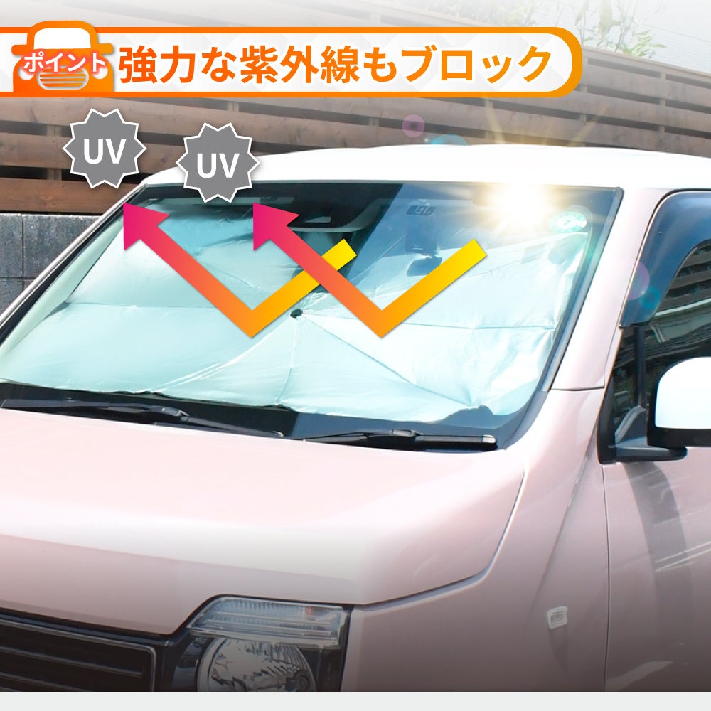 【シズカウィル】新シリーズ「DriveLife ドライブライフ」から新発売！第五弾は 車載用 サンシェード！!