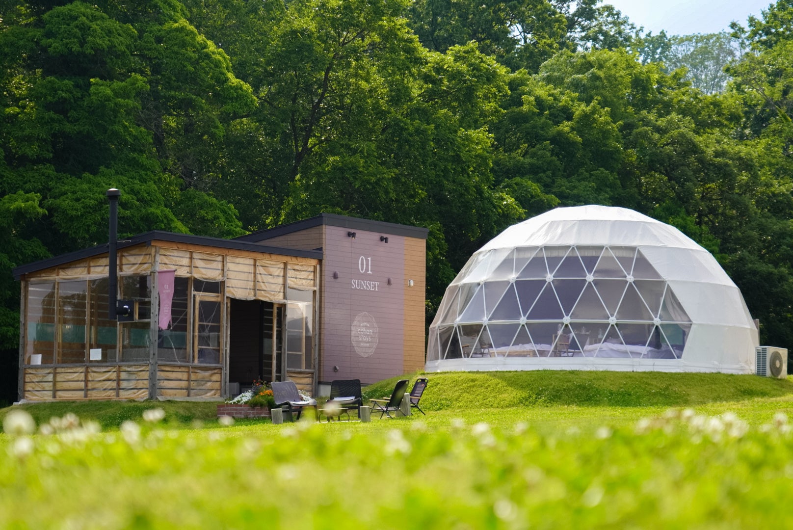 サマー新企画で夏休みの思い出づくりを応援します　　　　　　　　国営備北丘陵公園「湖畔ステイズ庄原」