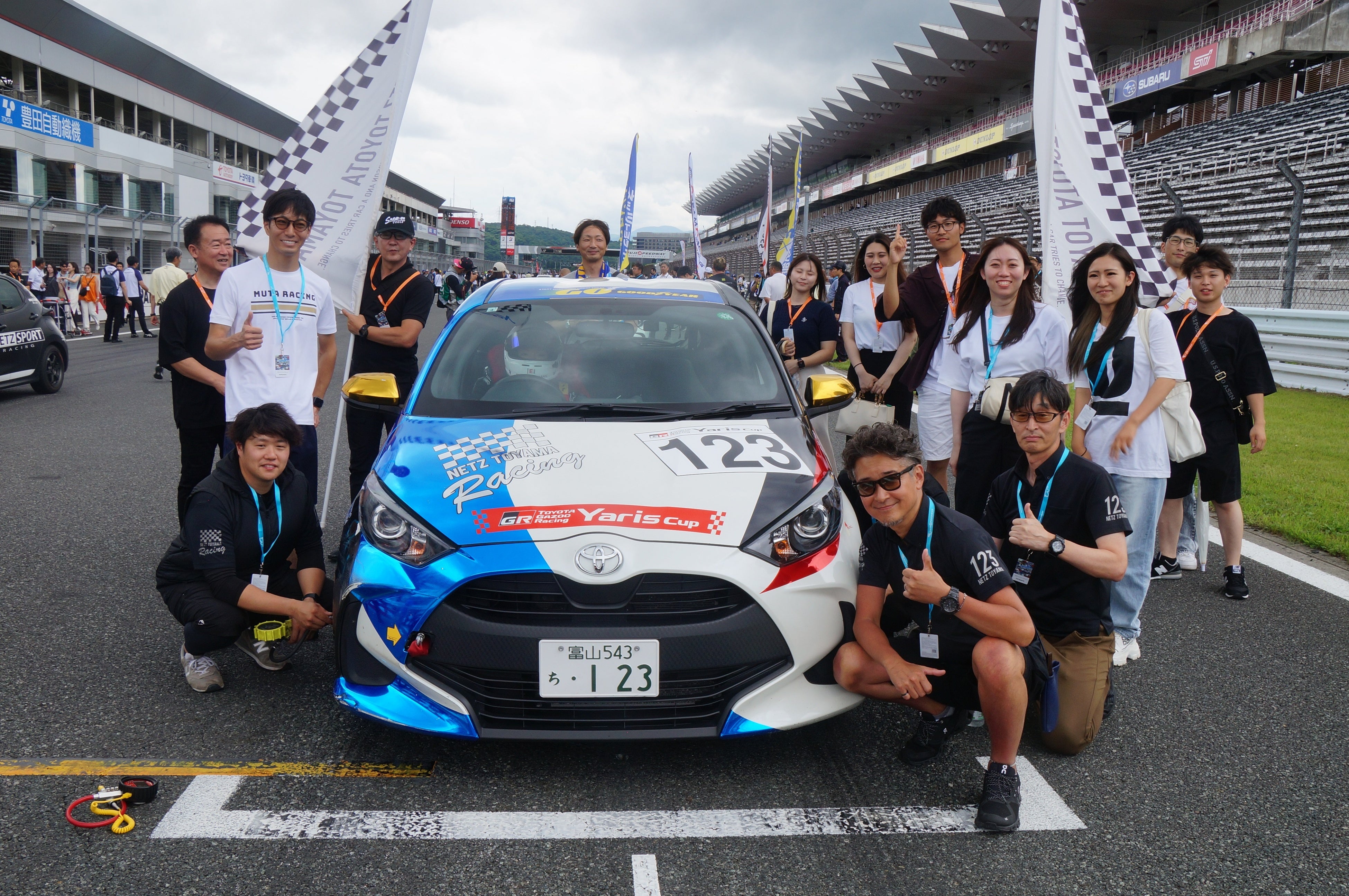 W優勝 ＆ Wポールトゥウィン！NETZ TOYAMA Racing Yaris Cup初優勝！GR 86/BRZ Cupは松井孝允が3度目の優勝！