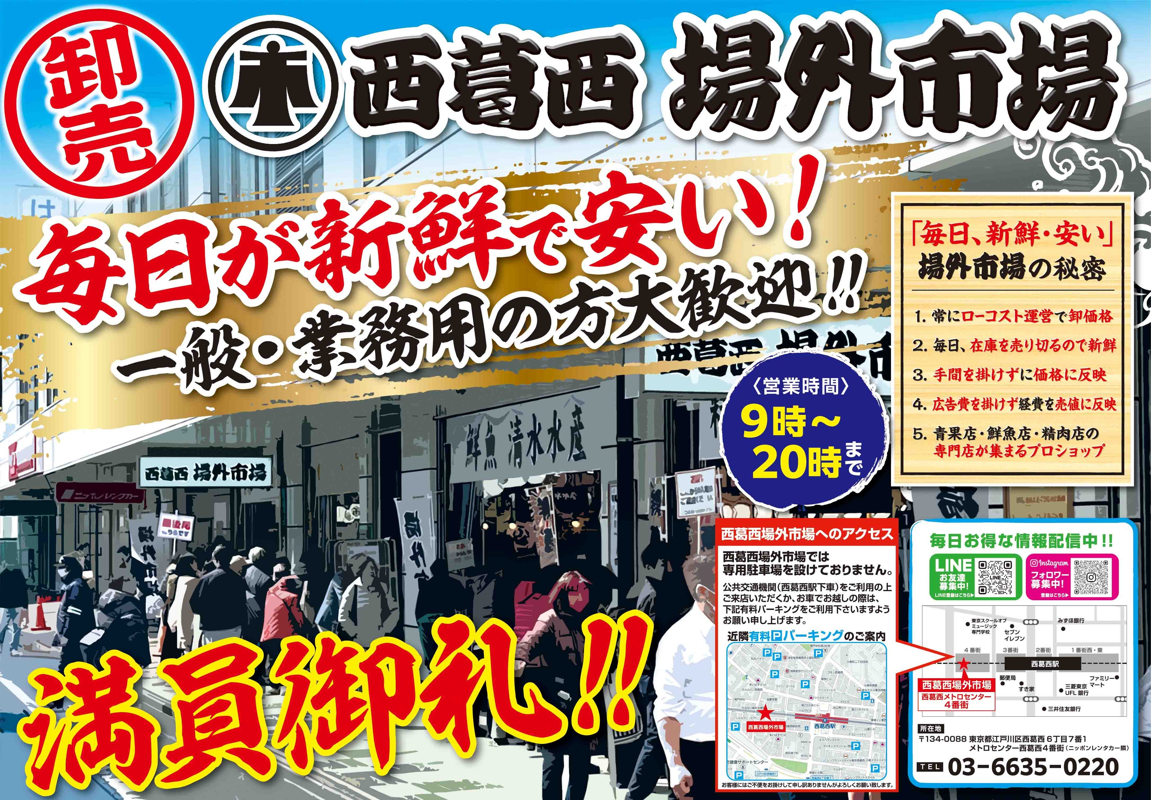 話題沸騰!!「西葛西場外市場」 野菜高騰を打ち破るその理由とは？