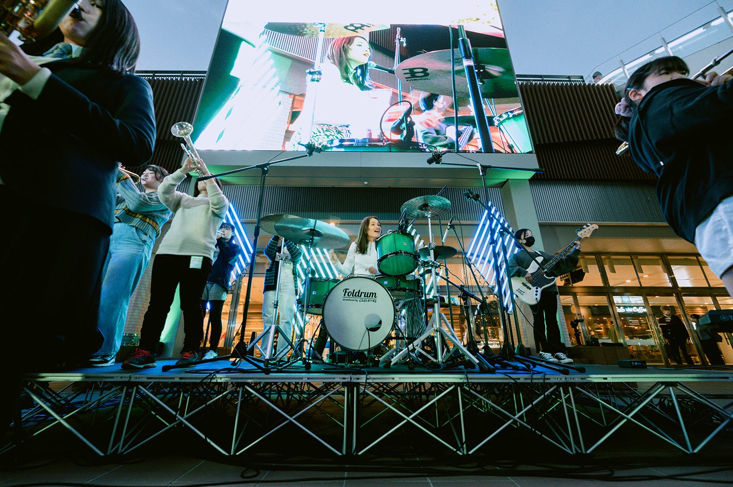 Hisaya-odori Park ZONE4　メディアヒロバにイベント用ステージ誕生！