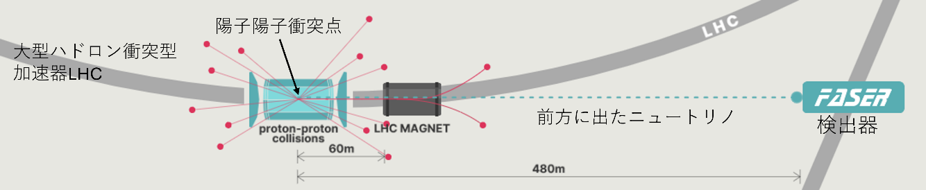 ニュートリノの反応率を、加速器史上最高エネルギーにて測定　テラ電子ボルト帯での電子ニュートリノとミュー...