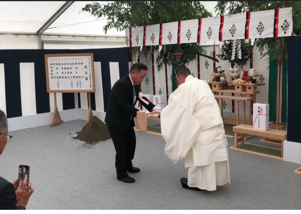 トラスコ中山「プラネット新潟」（新潟県三条市）地鎮祭を開催！