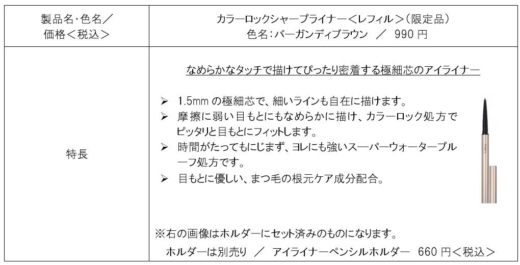 【ファンケル】深みのある季節のトレンドカラーで秋の表情を彩る限定コレクション「2024年　秋限定メイク」数...