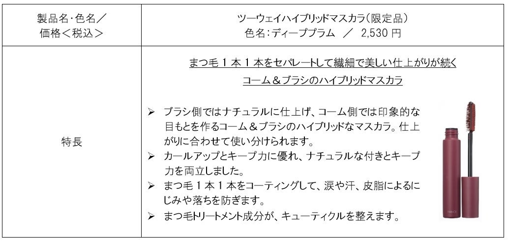 【ファンケル】深みのある季節のトレンドカラーで秋の表情を彩る限定コレクション「2024年　秋限定メイク」数...