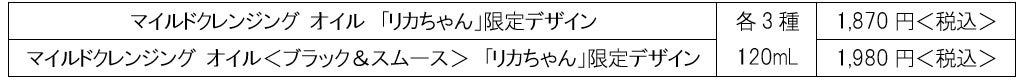 「リカちゃん」がマイクレのアンバサダーに就任！「マイルドクレンジング オイル」×「リカちゃん」で6種の限...